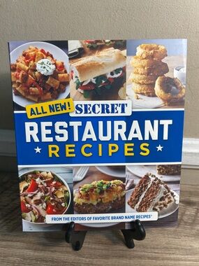 All New! Secret Restaurant Recipes CookBook